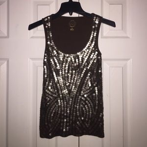 Michael Kors Sequin Tank Top